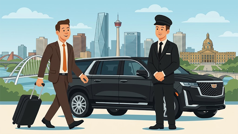 Apex Luxury SUV XL Cadillac Escalade Chauffeur Edmonton